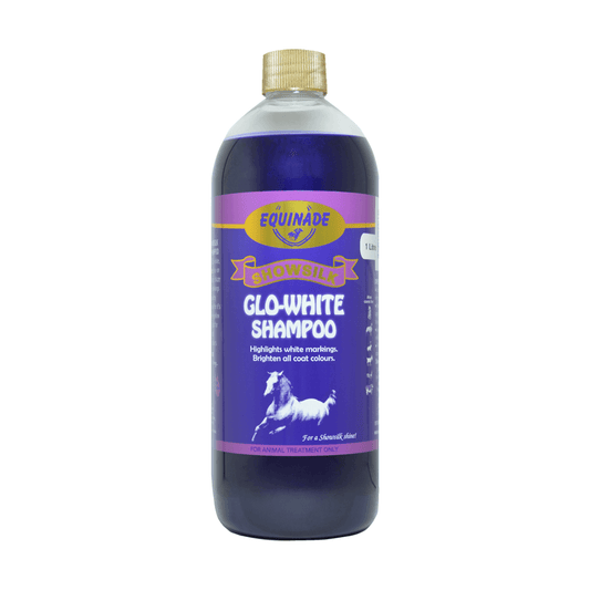 Equinade Showsilk Glo White Shampoo 1 Litre