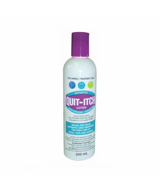Quit-Itch Lotion 250ml Medicated Lotion To Treat Skin Problems In Animals