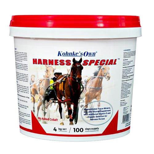Kohnke's Own Harness Special 4kg Concentrated Vitamin & Mineral Supplement For Harness Horses