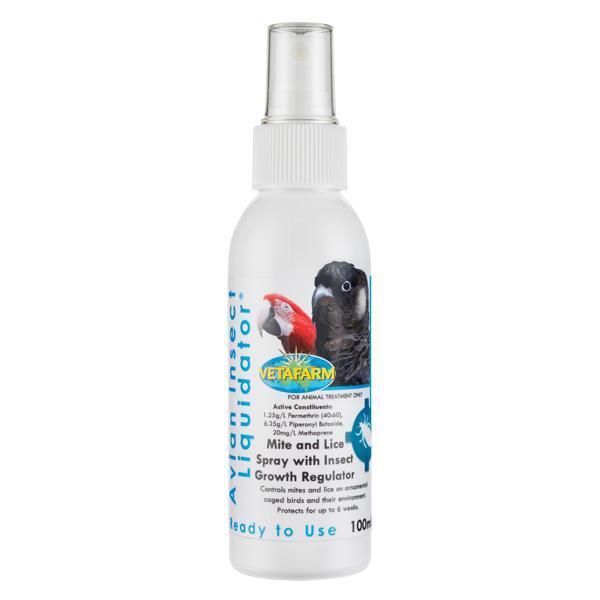 Vetafarm Avian Insect Liquidator For Birds 100ml Ready To Use