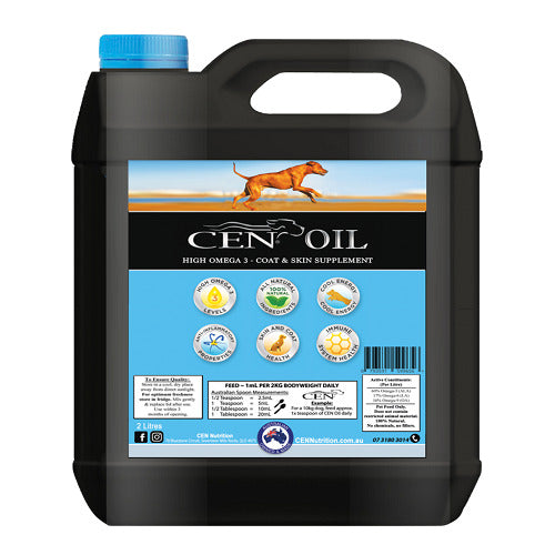 CEN Oil 2.5 Litre High Omega 3 Oil For Horses And Dogs