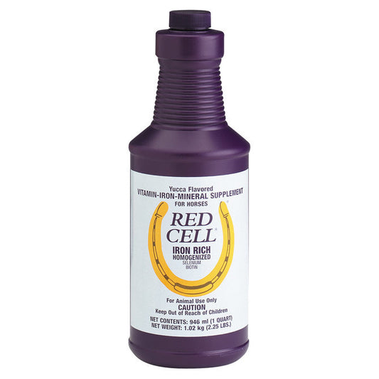 Red Cell Iron Rich Supplement 1 Litre For Horses