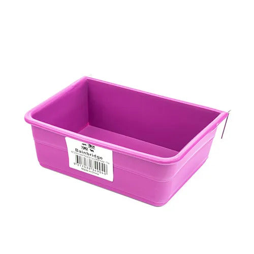 Rectangle Coop Cup 17cm Plastic Also Suitable For Small Animals