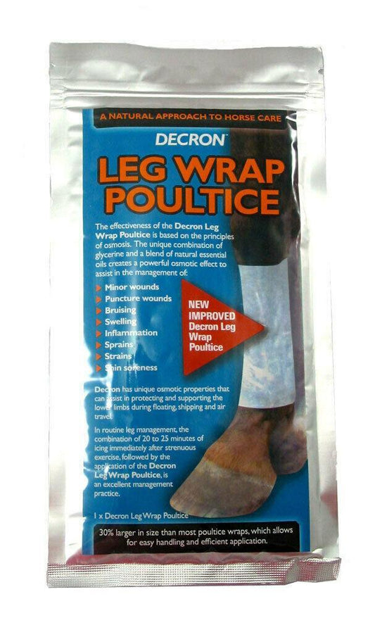 Decron Leg Wrap Poultice For Horses
