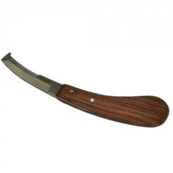 Hoof Knife. Double Edge Wide Blade