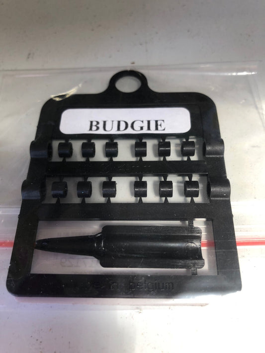 Budgie Leg Bands 4mm (12 pack)
