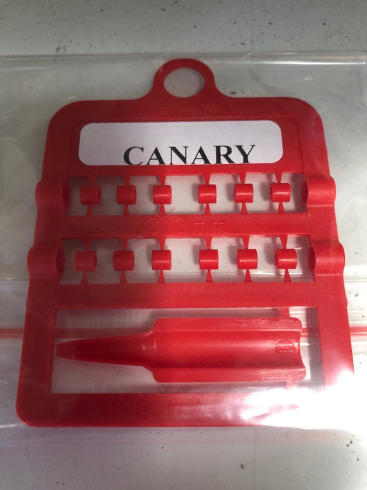 Canary Leg Bands 3mm (12 pack)