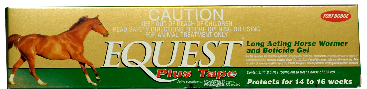 Equest Plus Tape Gel 11.8g Horse Wormer
