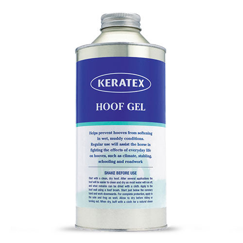 Keratex Hoof Gel 1 Litre Protects Horses Hooves In Wet & Muddy Conditions