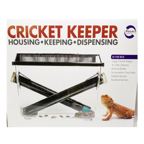 Pisces Cricket Keeper Kit. Housing, Keeping & Dispensing Of Live Crickets