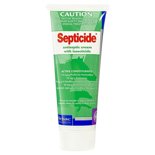Virbac Septicide Cream 100g Wound Healer And Insect Repellant