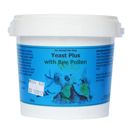 Yeast Plus With Bee Pollen 500g High Nutrition Source For Pigeons & Birds