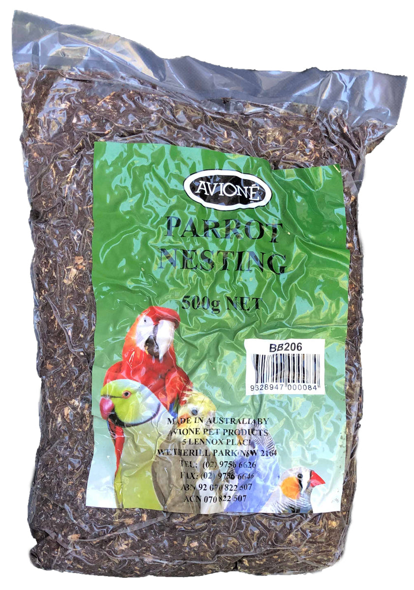 Avione Parrot Nesting Material 500g – Wyong Produce