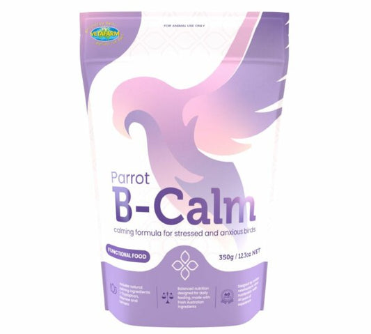 Vetafarm Parrot B-Calm 350g Calming Formula For Stressed & Anxious Birds