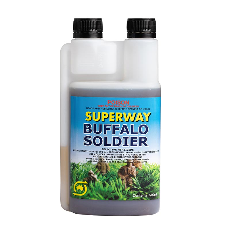 Superway Buffalo Soldier 1 Litre Selective Herbicide Suitable For Buffalo Grass