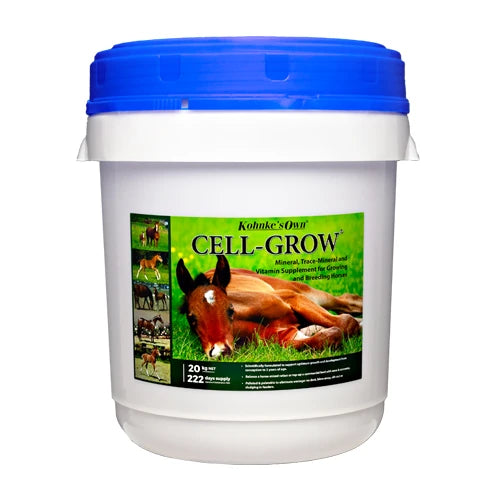 Kohnke's Own Cell Grow. 20kg Vitamin & Mineral Supplement For Growing & Breeding Horses