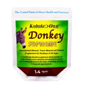 Kohnke's Own Donkey Supreme. 1.4kg Concentrated Mineral, Trace-Mineral and Vitamin Supplement for Donkeys