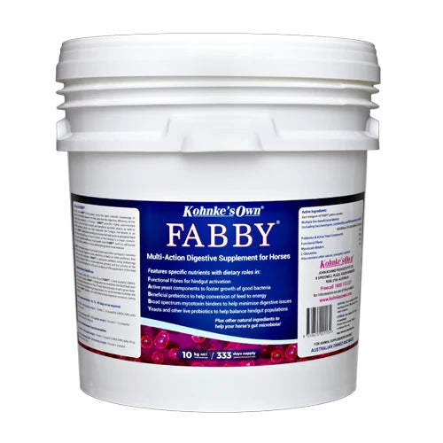 Kohnke's Own Fabby 10kg Digestion Supplement For Horses