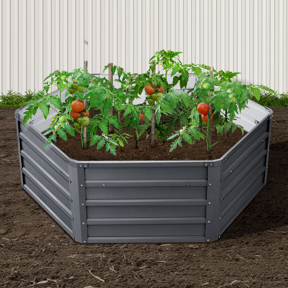 Greenfingers 2x Garden Bed 130x130x46cm Raised