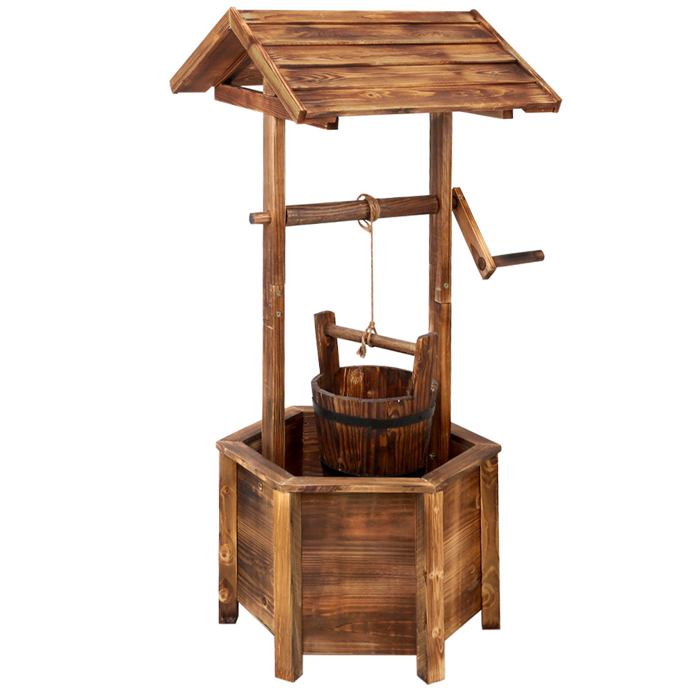 Gardeon Garden Decor Outdoor Wooden Wishing Well