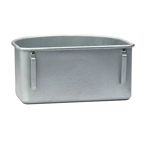 Galvanised D Feeder With Hooks 15.5cm