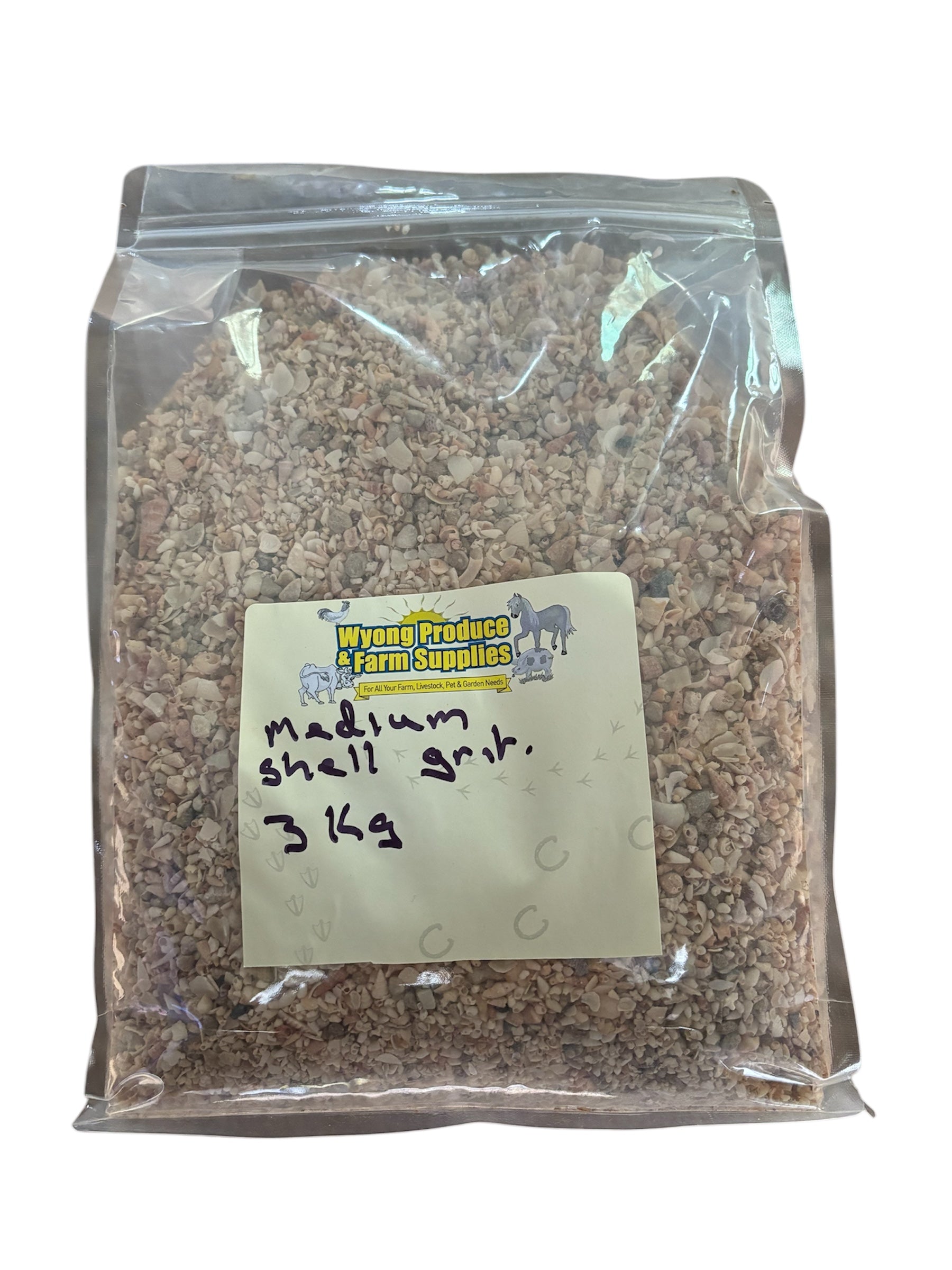 Modiom Shell Medium Shell Grit 5kg – Wyong Produce