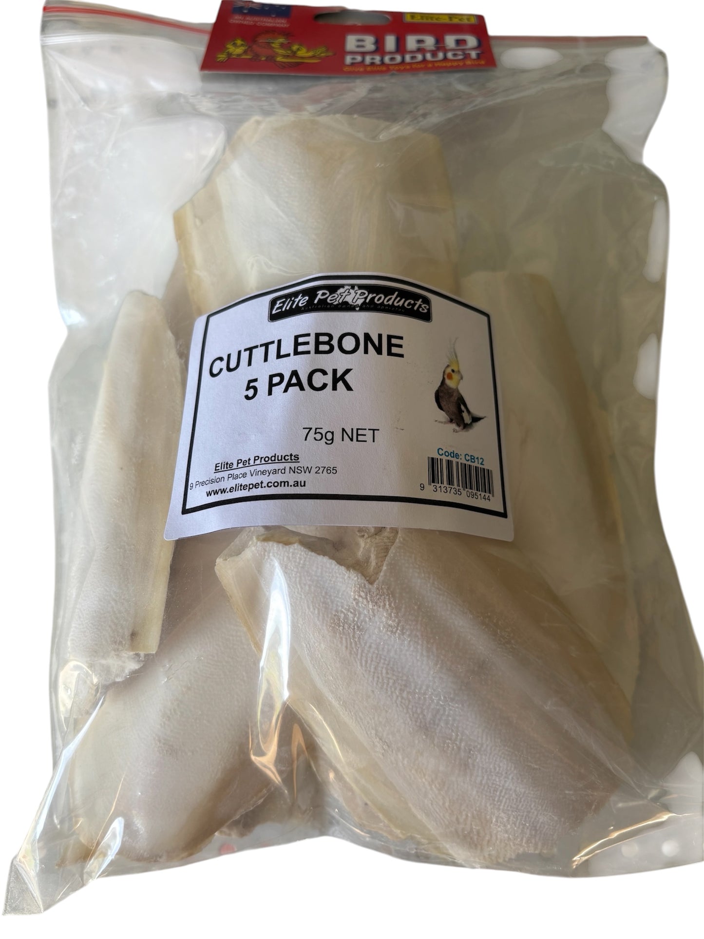Cuttlefish Bone Large Pack of 5 750g