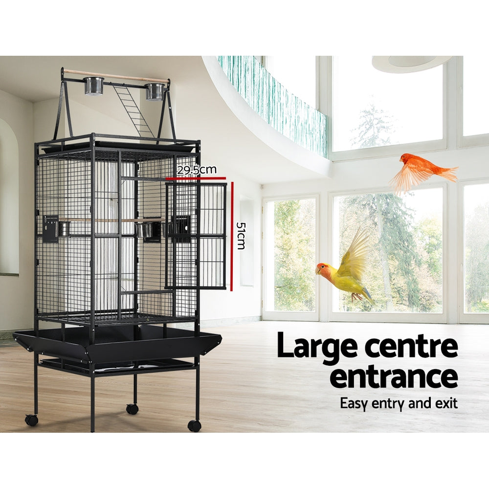 Bird Cage 173cm Large Aviary On Wheels