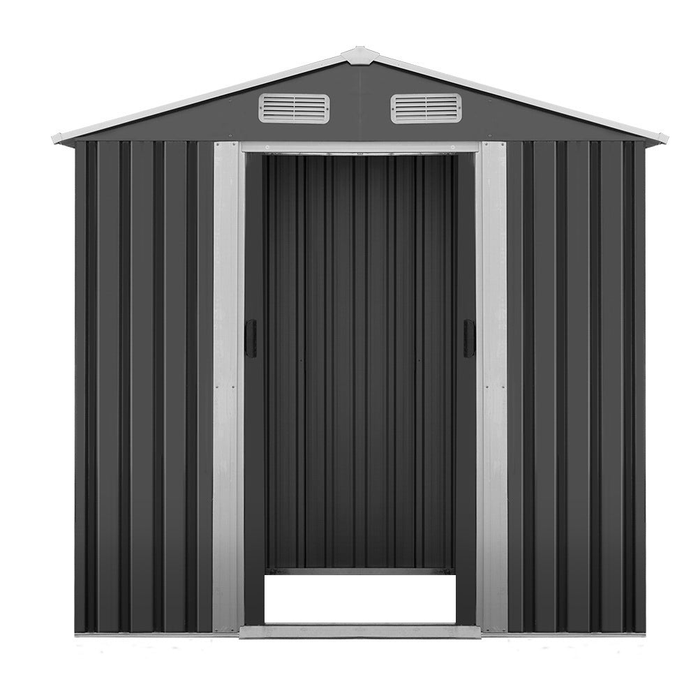 Giantz Garden Shed 1.96x1.32M Outdoor Storage Tool Workshop Sliding Door