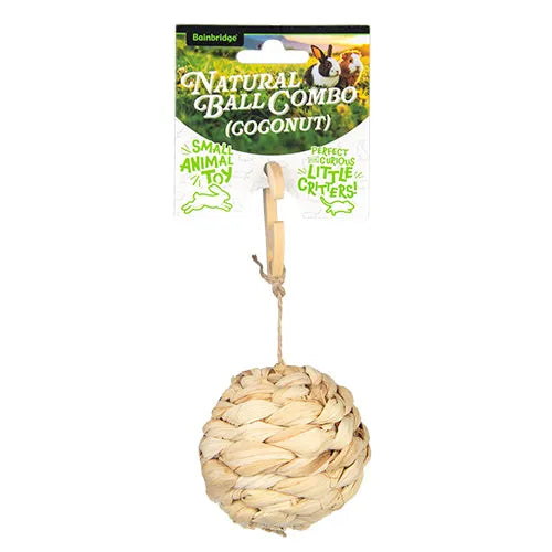 Small Animal Toy - Natural Ball