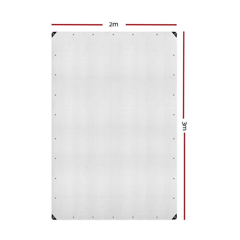 Instahut Tarpaulin 2x3m Canvas Heavy Duty