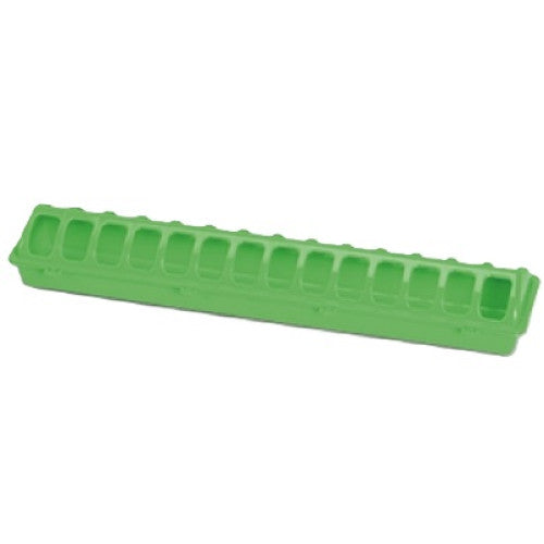 Plastic Poultry Trough With Lid 50cm