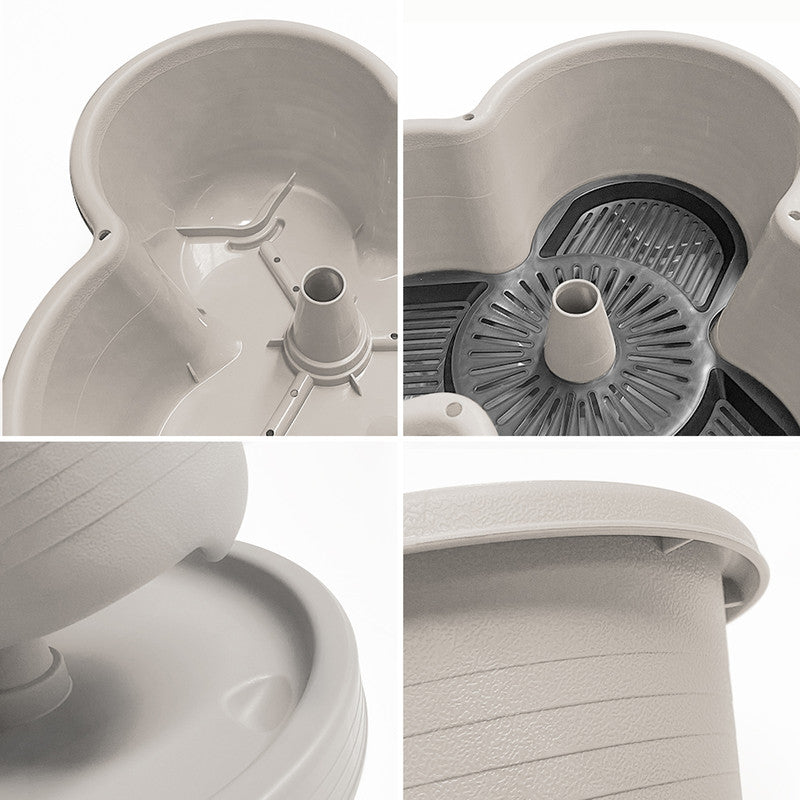 Hivvago 5-Tier Vertical Garden Planter – Stackable Indoor/Outdoor Pot with Base