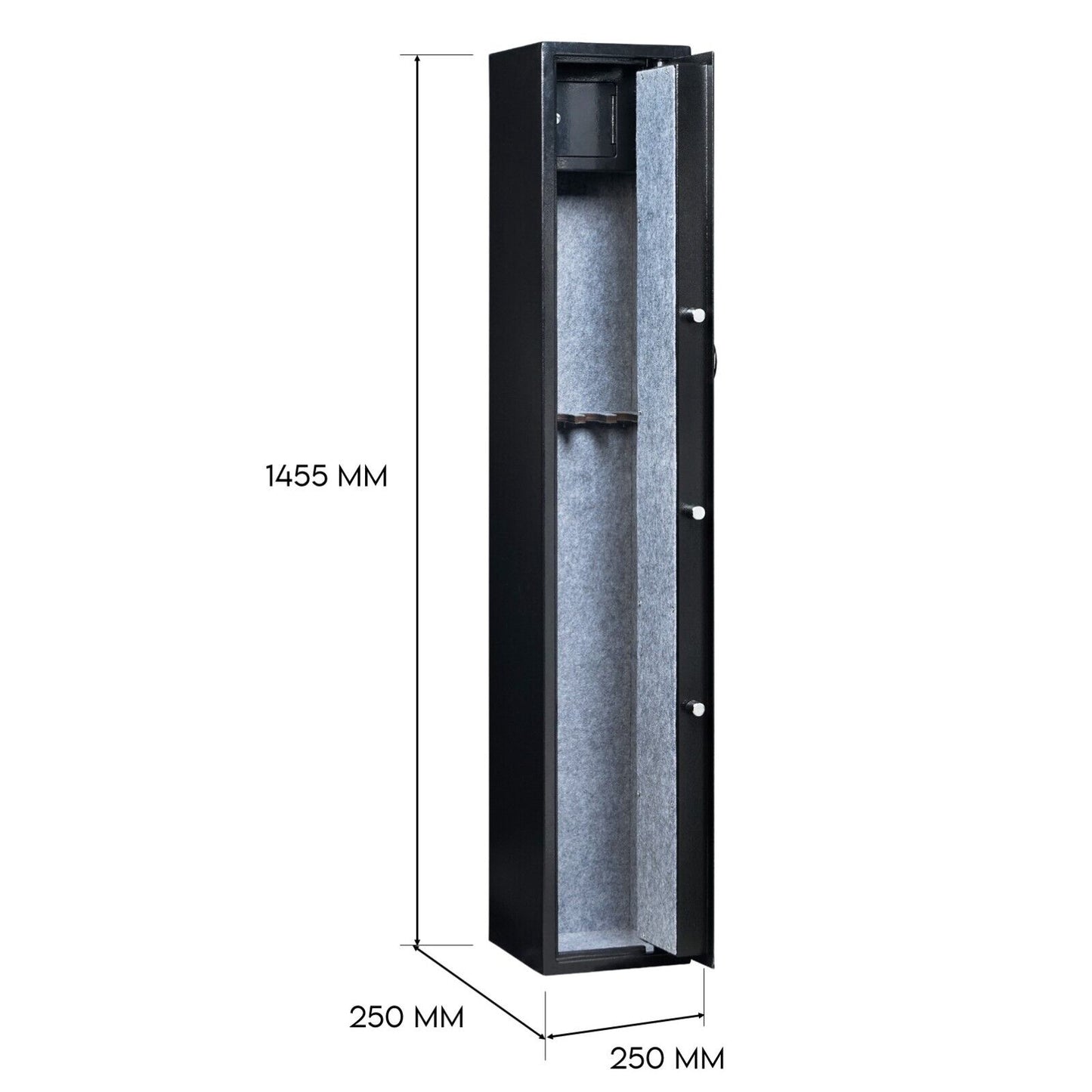 4 Rifle Gun Safe With Digital Lockbox Premium CAT A+B