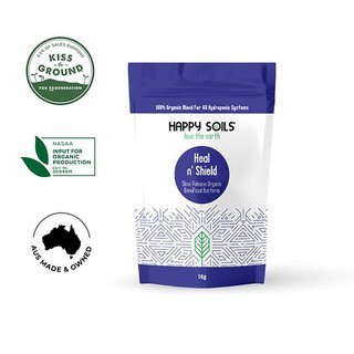 1Kg Happy Soils Heal n' Shield Granules - Slow Release Beneficial Bacteria