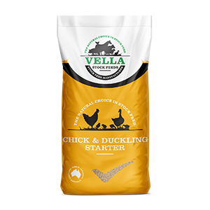 Vella Chick And Duckling Starter Crumble 18kg