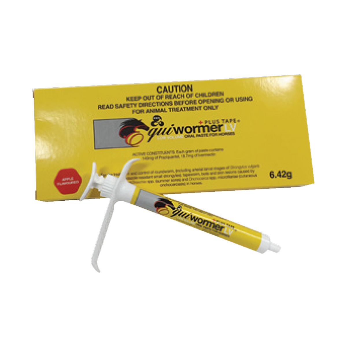 Equiwormer LV Plus Tape 6.42g Low Volume Oral Worm Paste For Horses