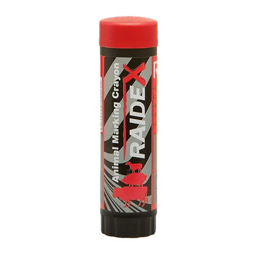 Raidex Marking Crayon For Pigs & Cows - Red