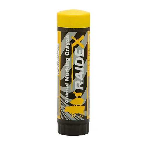 Raidex Marking Crayon For Pigs & Cows - Yellow