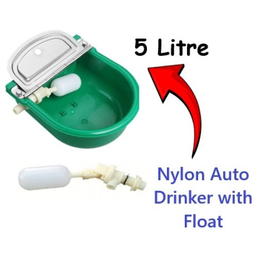 Automatic Self Fill Drinker For Pets and Livestock - Plastic