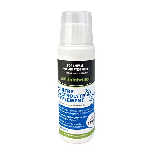 Poultry & Bird Electrolyte Supplement 125ml