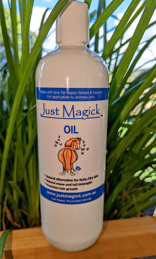 Just Magick Oil 250ml Soothing Relief For Itchy Skin On Horses