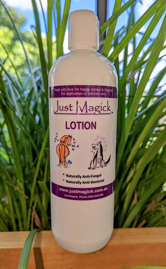 Just Magick Lotion 250ml Helps With Dry Itchy Skin In Horses And Dogs