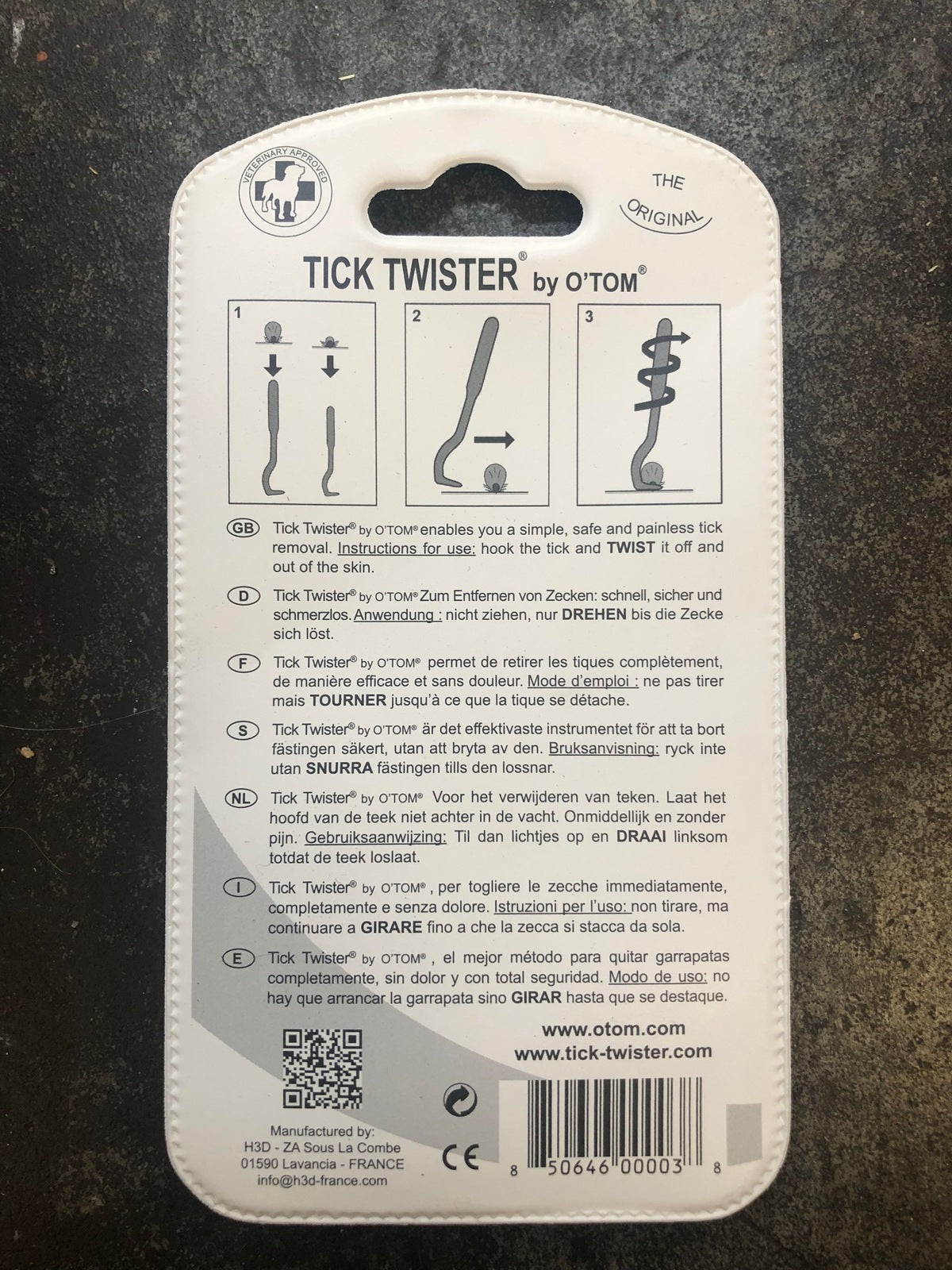 Tick Twister Pack Of 2 Helps Remove Ticks From Animals And Humans Easily