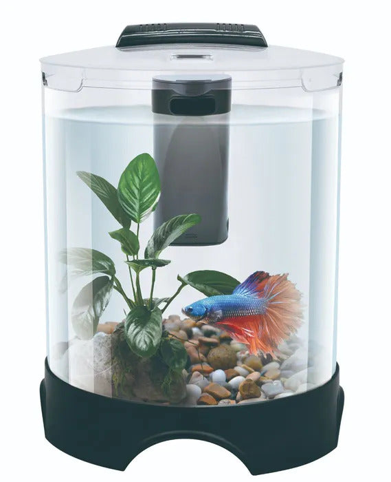 Pisces Aquatics Desktop Betta Tank Kit - Round