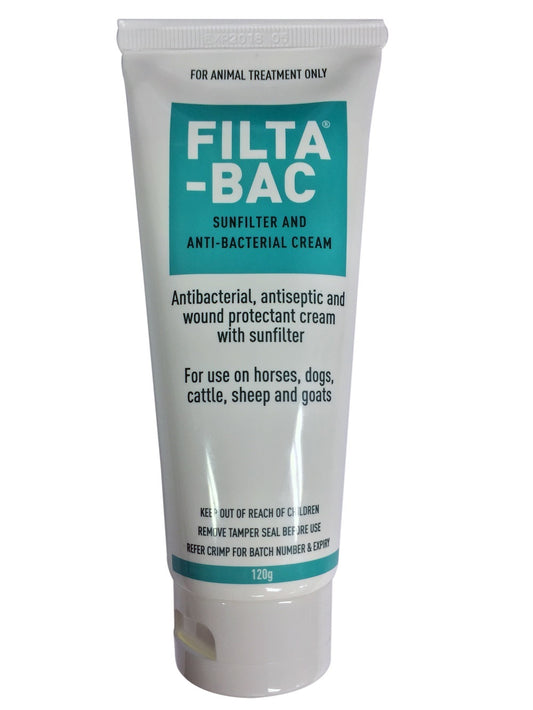 Ceva Filta-Bac 120g Sun Filter And Anti Bacterial Cream For Animals