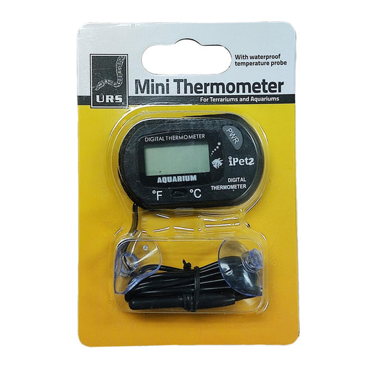 URS Mini Digital Thermometer For Terrariums & Aquariums