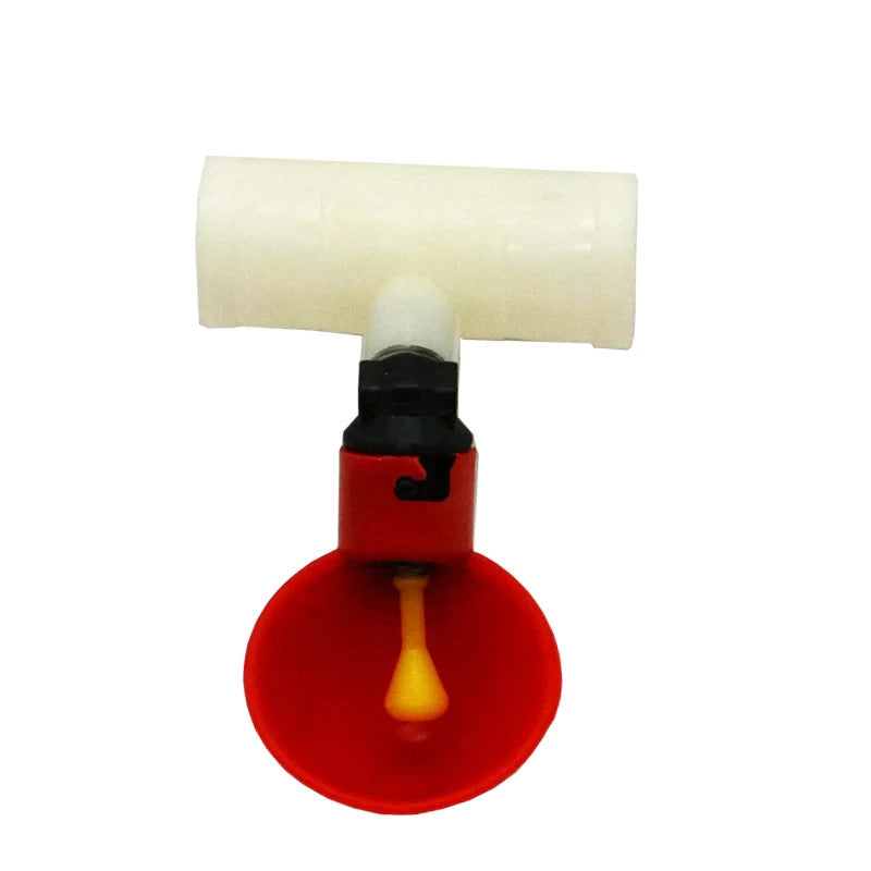 Poultry Nipple Drinker Cup With T Piece