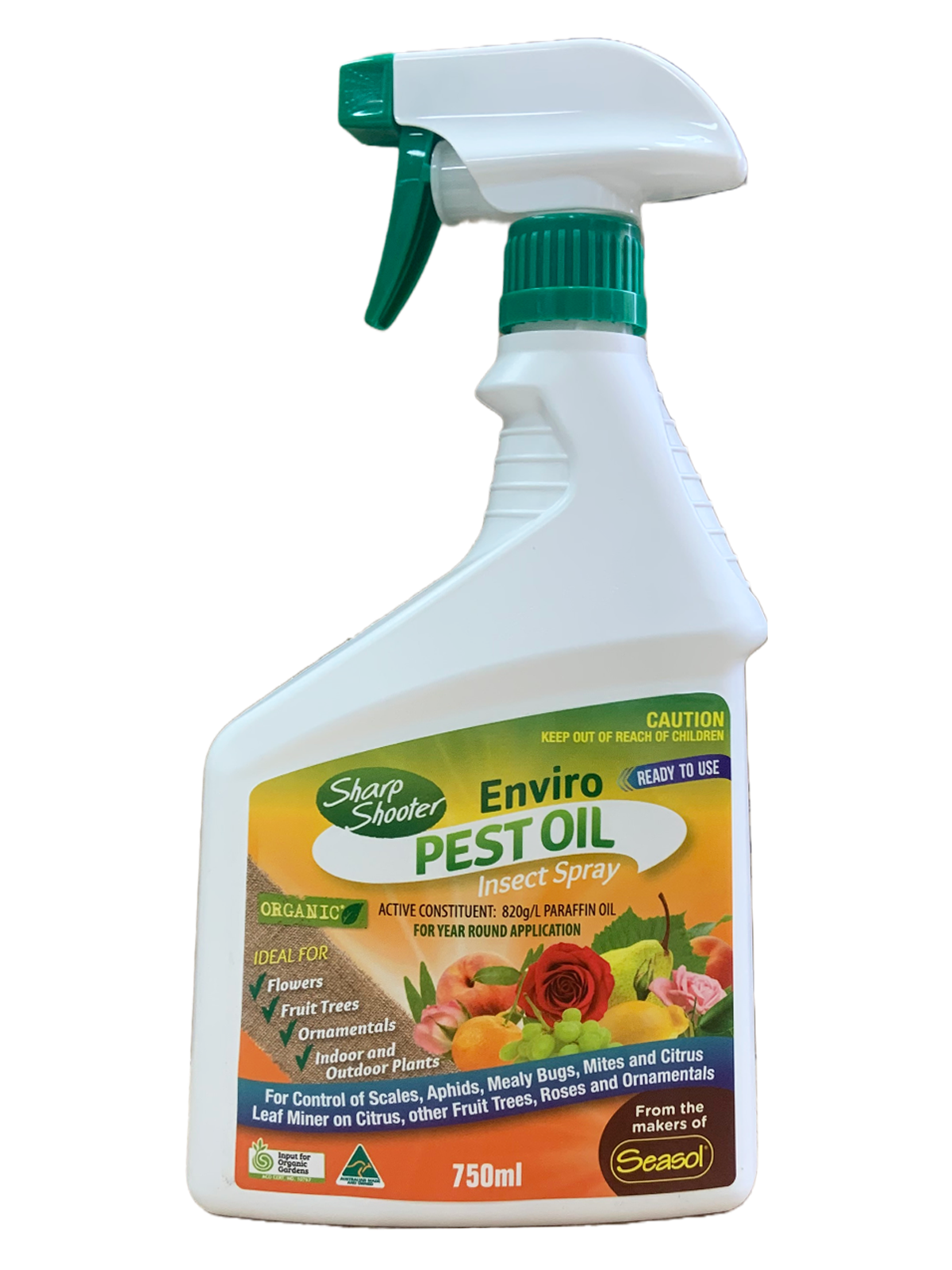 Sharp Shooter Enviro Pest Oil Insect Spray 750ml RTU