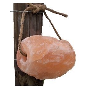 Minrosa Salt On A Rope 3kg Himalayan Salt Lick For All Animals